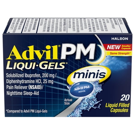 Advil PM Mini Liquid gels 20ct