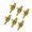 3, variant on Yammee 6pcs Christmas Nutcrackers Napkin Rings Holder Soldier Napkin Buckles Banquet Dinner Table Decoration Wedding New Year