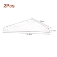 thumbnail image 2 of Chrome Hardware Finish Acrylic Shelves, Replacement Shelf For Ikea With Modern Design, Attractive Home Decor (2pcs), 2 of 5