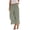 A-Army Green, variant on Women Lace Long Bloomers Pettipants Slip Under Dress Pantaloons Cute Ruffle Pumpkin Pants White L(L)