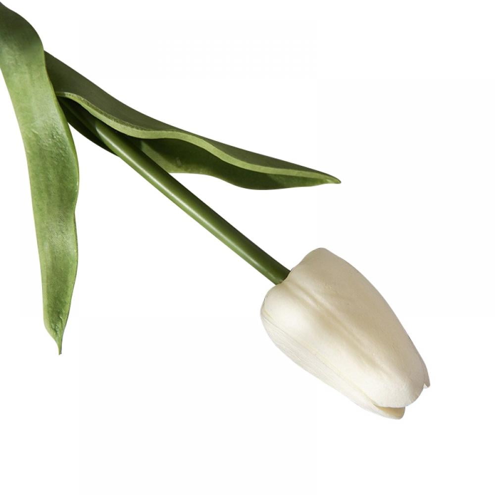 Glass Vase with Wrought Iron Stand Ginkgo Biloba Wrought Iron Glass