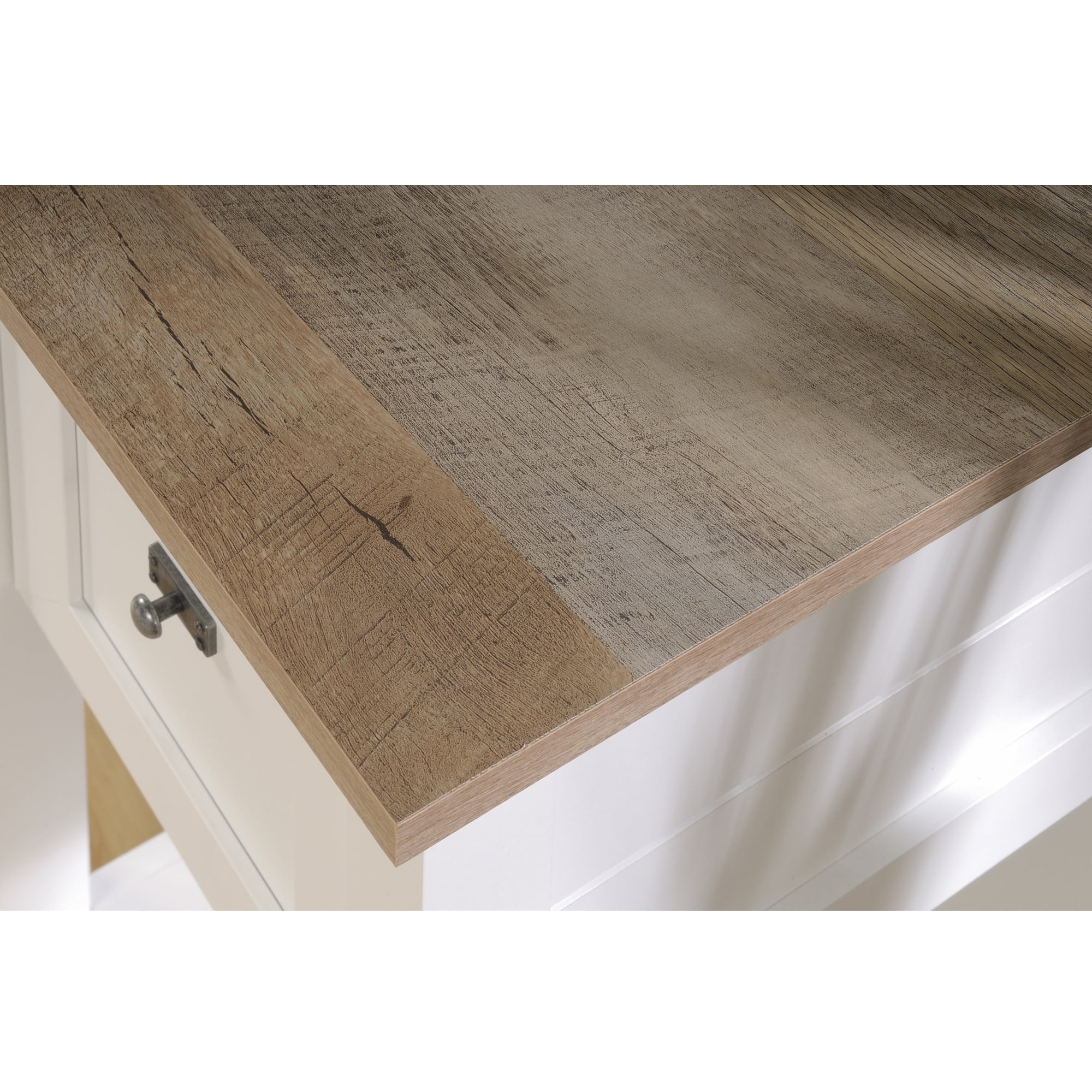 Sauder Cottage Road Desk Soft White Finish Com