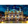 thumbnail image 2 of Gavidia, Pedro 32x22 White Modern Wood Framed Museum Art Print Titled - Leopolis Ukraine Opera, 2 of 4