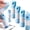 4 Blues, variant on Thermal Paper Eraser, 2-in-1 Box Cutter & Thermal Paper Eraser Pen for Covering Printed Information on Shipping Labels and Receipts