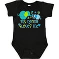 thumbnail image 3 of Inktastic My Nonna Loves Me Cute Elephants Boys or Girls Baby Bodysuit, 3 of 5