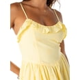 thumbnail image 5 of Celebrity Pink Women's Tie Strap Eyelet Midi Dress, Sizes XS-XXXL, 5 of 8