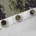 thumbnail image 4 of Homewish Pixel Camouflage Blackout Curtains Set of 2 (52x84 Each),Retro Camo Window Curtains,Black Green Curtains and Drapes For Boy Teens,Super Cozy Room Decor, 4 of 6