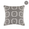 thumbnail image 3 of Throw Pillow Cushion Covers Square 18x18 Inch Gray Geometric Cotton Decor Embroidery Square Pillow Sham for Couch Bed Sofa Patio, 3 of 6