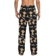 thumbnail image 3 of joogoo Men's Pajama Pants Monkey Cute Soft Long Sleep Lounge Pjs Bottoms M, 3 of 7