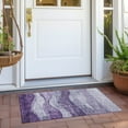 thumbnail image 6 of Addison Rugs Chantille Indoor/Outdoor Transitional Swirls Lavender Washable Rectangle Rug, 1'8" x 2'6", 6 of 6