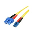 thumbnail image 1 of StarTech.com 4m Fiber Optic Cable - Single-Mode Duplex 9/125 - LSZH - LC/SC - OS1 - LC to SC Fiber Patch Cable (SMFIBLCSC4) - Patch cable - SC single-mode (M) to LC single-mode (M) - 4 m - fiber optic - duplex - 9 / 125 micron - OS1 - molded - yellow, 1 of 3