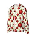 thumbnail image 2 of Gaeub Fruit Apples Men's and Women's UPF 50+ Long-Sleeved Sun Protection Clothing, Fishing Shirt Long Sleeve Zip - Medium, 2 of 9