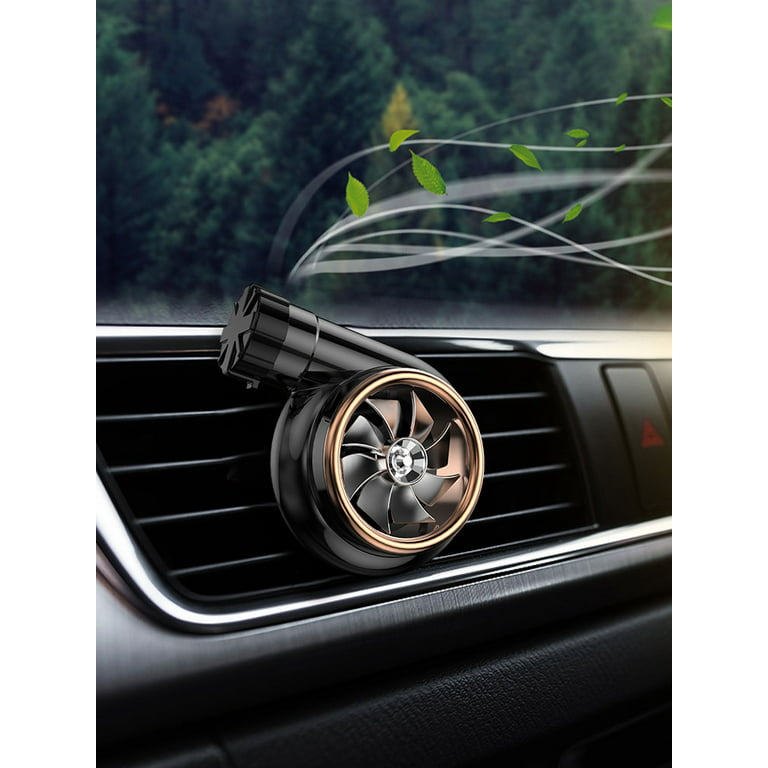 Car Turbo Air Freshener Turbo Car Vent Aroma Diffuser Car Air Vent Clips  Fragrance Diffuser Spinning Turbo Air Freshener Durable Rotatable Car Air  Outlet Scented Diffuser for Car 