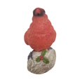 thumbnail image 2 of Oiseau Rouge Cardinal Costaud sur une Statue de Branche Sculpture Figurine, 2 of 5