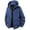 #Blue, variant on DPTALR Men's Casual Solid Color Thin Sports Jacket Long Sleeve Hooded with Zipper Pocket,Red,Big and Tall Man XXXXL