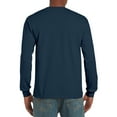 thumbnail image 2 of Gildan 2400 Cotton Men Long Sleeve T-Shirts - Classic Men's Ultimate Shirt S M L XL 2XL 3XL Value T-Shirt for Men, 2 of 3