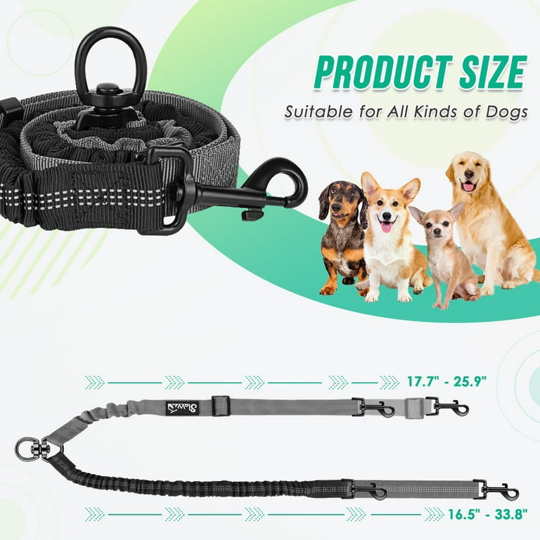 Leash for two dogs no tangle cheap