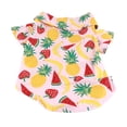 thumbnail image 4 of Camisa con estampado de frutas para perros NikouMX Ropa de Verano para mascotas, 4 of 8