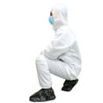 thumbnail image 3 of ITFABS Ensemble de Protection Jetable Imperméable en Polypropylène pour Adultes, 3 of 8