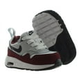 thumbnail image 4 of Nike Air Max 1 EasyOnInfant/Toddler Shoes Size 4, Color: White/Dark Team Red Heather/Pure Platinum/Black, 4 of 5
