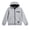 Heather Grey, variant on Bobcat Boys Zip Up Hoodie Soft Fleece Full Sherpa Hooded Sweatshirt, Sizes 8-18