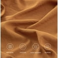 thumbnail image 4 of Chezmoi Collection Extra Soft Bed Sheets Set, Double Brushed Microfiber 14-Inches Deep Pockets, 4-Piece Sheet Set, Full, Spice Orange, 4 of 8