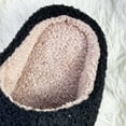 thumbnail image 6 of Moon & Clock Plush Slippers, Warm Indoor House Shoes for Women Men, 6 of 7