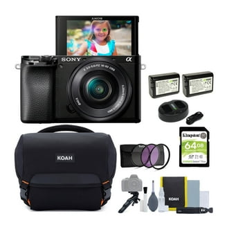 Sony Alpha a6000 Mirrorless Interchangeable-lens Camera w/ 16-50mm