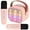 pink, variant on Mini Karaoke Machine with 2 Wireless Microphone Portable Bluetooth Speaker for Kids and Adults Best Gifts Birthday Party