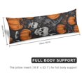 thumbnail image 2 of Funda de almohada de Halloween, funda de almohada larga de cuerpo entero, almohada de compañero de juegos para niños, cojín de sofá, muebles para el hogar, decoraciones de cama de 20" x 54", 2 of 5