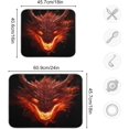 thumbnail image 3 of Burning Dragon Dish Drying Mat, Absorbent Microfiber Pad Protector For Kitchen Counter Top Mat Dish Drainboard 18x24in Home Decor, 3 of 7