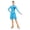 Sky Blue, variant on Aiihoo Women Figure Skating Dress Sheer Mesh Shiny Rhinestone Bodysuit Dresses Ballet Dance Gymnastics Acrobatics Performance Dancewear Red S
