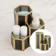 thumbnail image 5 of Organizador de maquillaje Soledad caja organizadora de almacenamiento Negro Soporte para brochas de maquillaje, 5 of 10
