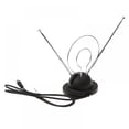 thumbnail image 4 of Indoor TV Antenna Rabbit Ear Shape Coaxial Receiver for Local Broadcast-multi-, 4 of 6