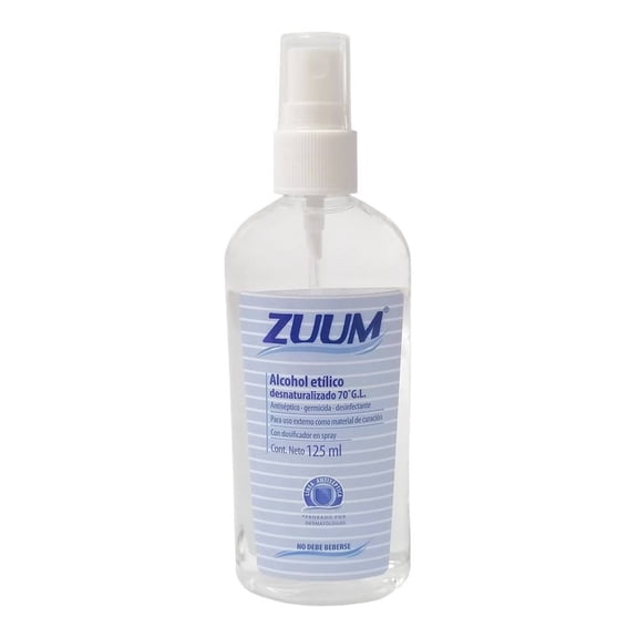 Alcohol etílico Zuum en spray 125 ml