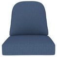 thumbnail image 3 of Covers&All Outdoor 5" Seat / Back Cushion with Highly Durable Olefin Fabric (22”W x 24”L x 5”Th ) (Navy Textured), 3 of 7