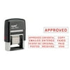 Trodat Printy Self-Inking Stamp, 12 Selectable Messages, 1.25" x 0.38", Red