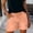 Orange, variant on Floleo Women's High Waisted Button Fly Distressed Denim Shorts Casual Rolled Cuff Ripped Jean Shorts Vintage Dark Wash Stretch Shorts Everyday Summer Casual Shorts for Women(Blue,2XL)