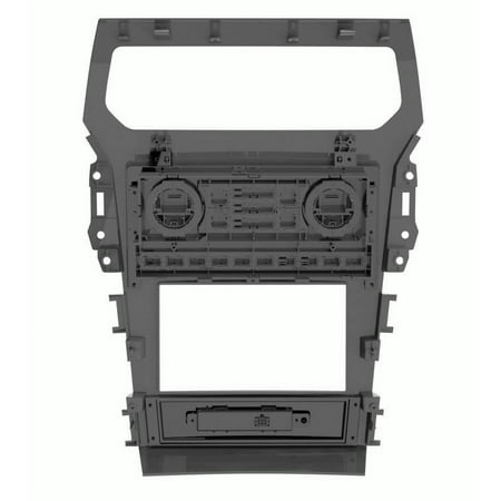 Metra - Dash Kit for Select Ford Vehicles - Matte Black
