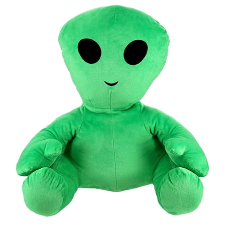 UPC: 0707466774826 | DolliBu Plush Alien Stuffed Toy – Soft Huggable Green Alien  Adorable Space Creature Plushie Toy  Cute Weird Cuddle Gifts  Super Soft Plush Doll Galaxy Toy for Kids and Adults – 18 Inches
