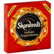 Sharwood's Puppodums Spicy Indian Crackers, 4 oz (Pack of 12)