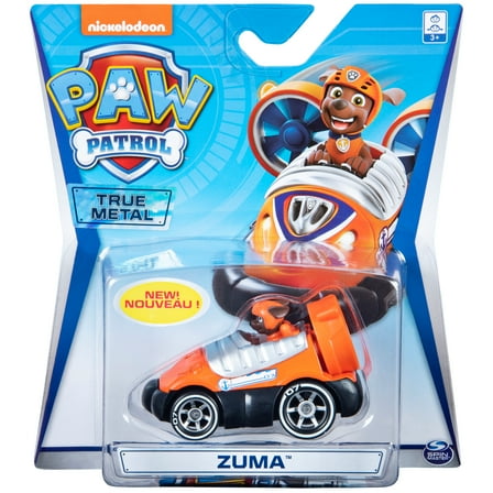PAW Patrol, True Metal Zuma Collectible Die-Cast Vehicle, Classic Series 1:55 Scale