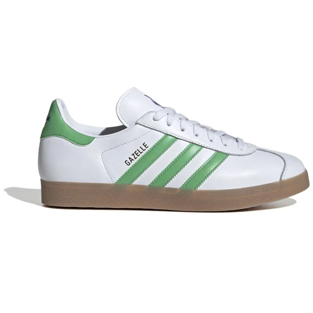 Size 12- Ad-id-as Originals Men's Seattle Sounders FC Gazelle Shoes, White/Green