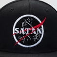 thumbnail image 4 of Gorra Plana Negra Unitalla Satan Nasa, 4 of 5