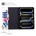 thumbnail image 2 of GSFY Case for iPad Pro 11 Inch 5th Generation (M4) 2024, Smart Premium PU Leather Flip Stand Cover with Card Cash Pocket Auto Sleep Wake for 2024 iPad Pro 11 5th Gen, White Butterfly, 2 of 8