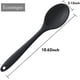 thumbnail image 3 of 2 paquetes de cucharas de silicona antiadherentes para mezclar, cucharas de cocina, sin BPA, resistentes al calor hasta 480 °F, utensilio de cocina higiénico para revolver, mezclar y servir, 3 of 7