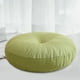 thumbnail image 1 of Cojín de meditación redondo, cojín de suelo decorativo con funda extraíble, cojín de asiento tipo tatami verde, 1 of 8