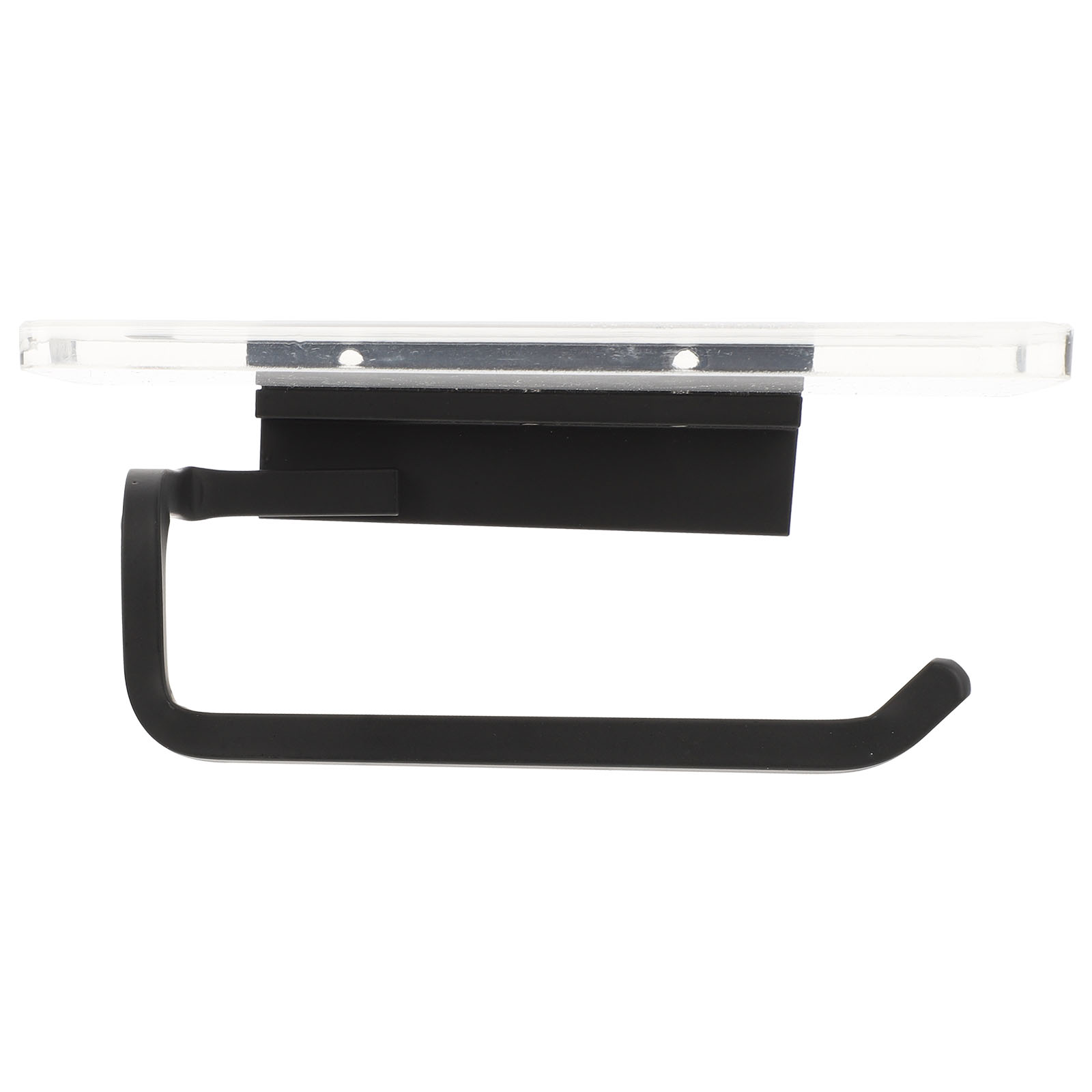 Toilet Paper Holder with Shelf Bathroom Paper Roll Holder Punchfree