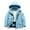 Sky Blue, variant on Generic Girl's Waterproof Ski Snow Jacket Fleece Windproof Winter Jacket with Hood Girl's Ski Jacket Winter Outdoor Warm Snow Coat Kid's Snowboarding Windproof Jacket with Hood