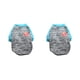 thumbnail image 4 of Ropa para perros Greeniant Camisa Trajes cálidos de invierno Chihuahua Bulldog gris XS, 4 of 6